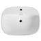 Streamline 23.6 in. Solid Surface Resin Freestanding Basin In Glossy White K-1680-24 - alternate 6